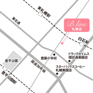 札幌店地図